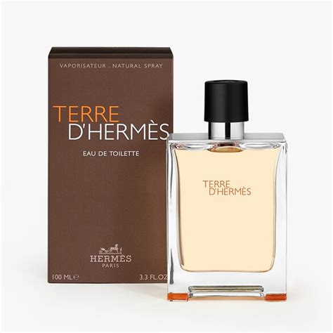 hermes terre d'hermes eau de toilette natural spray 3.3 oz|terre d'hermes perfume for sale.